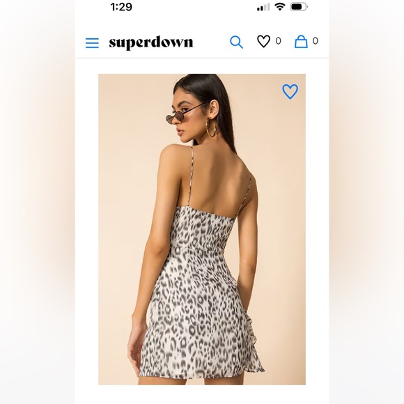 Superdown XS Leopard short dress - Picture 2 of 7